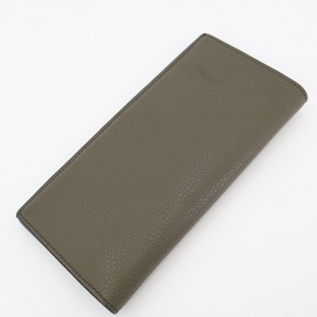 クリスチャンディオール Christian Dior バーティカルロングウォレット　ベージュ　レザー2ESBC002CDI　長財布