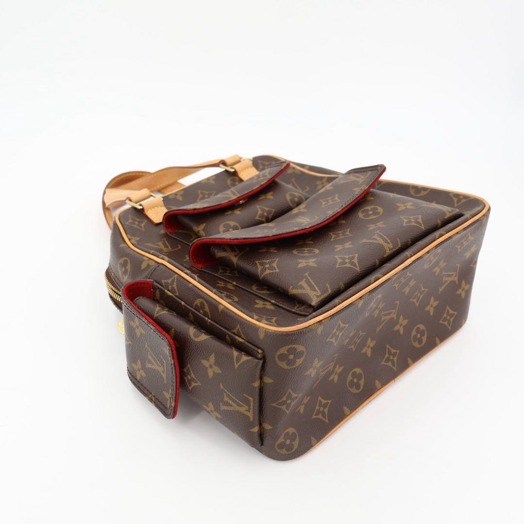 ルイ・ヴィトン Louis Vuitton エクサントリ シテ 手提げ ハンドバッグ モノグラム ブラウン M51161 レディース