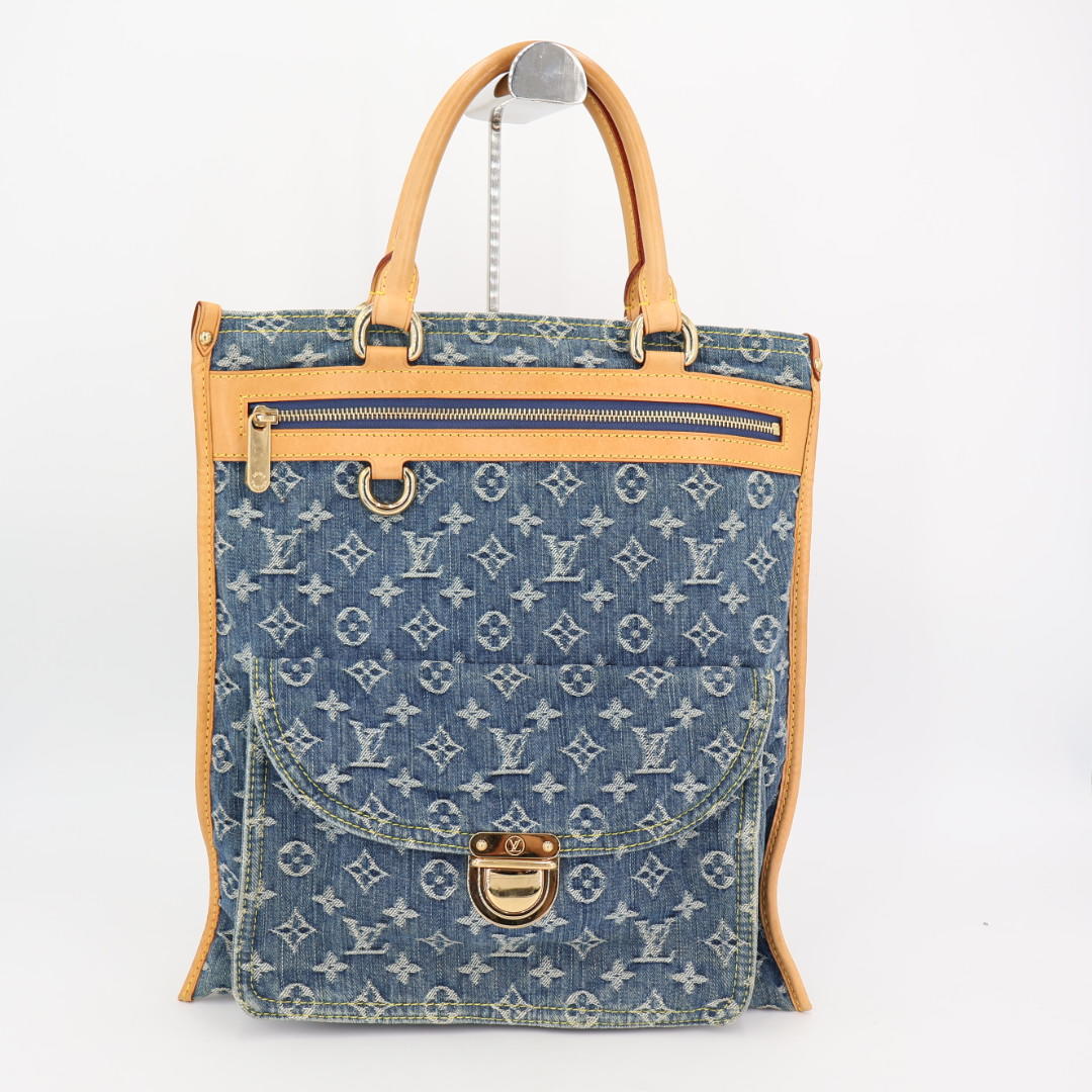 ルイ ヴィトン LOUIS VUITTON ハンドバッグ フラット ショッパー M95018