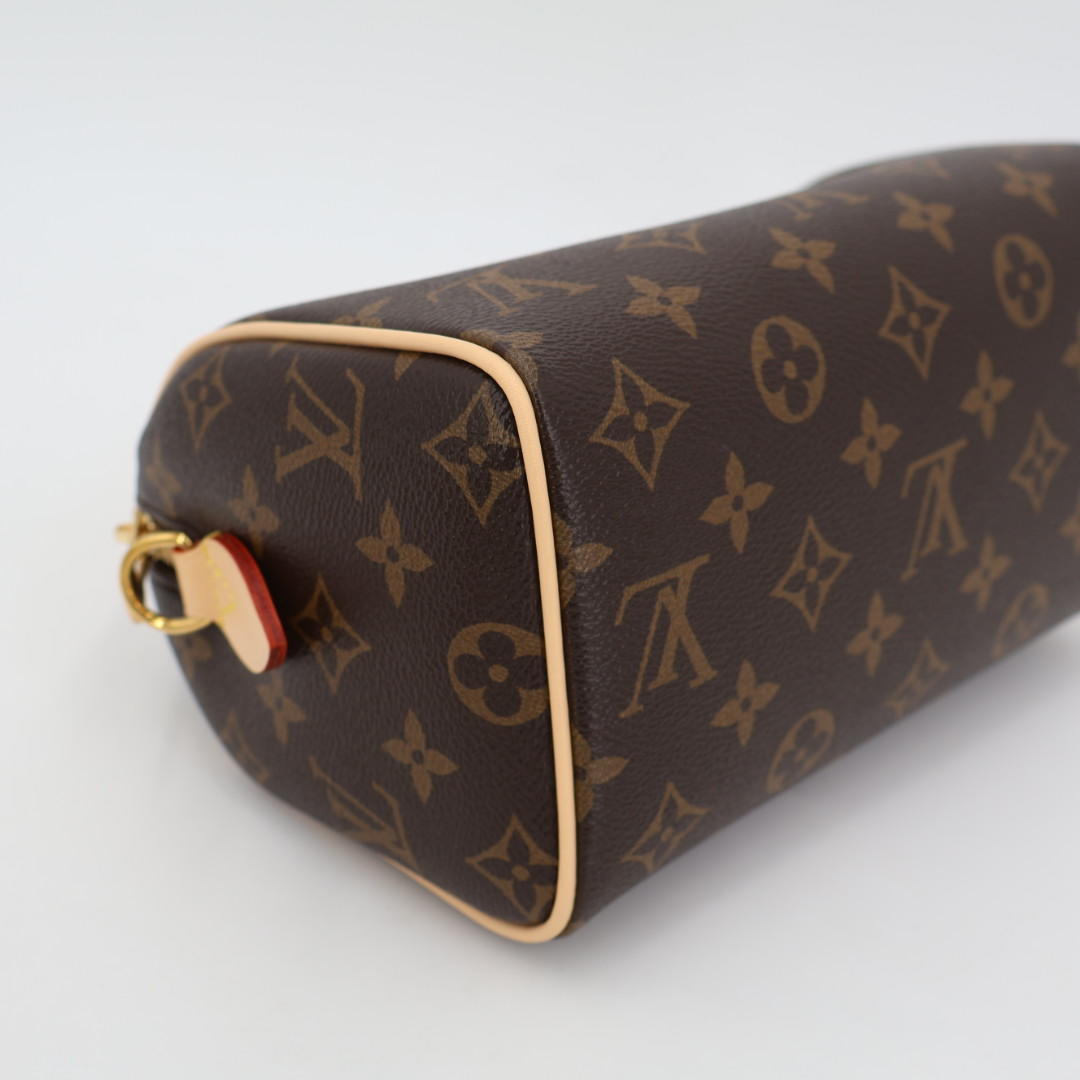 ルイ ヴィトン LOUIS VUITTON スピーディ バンドリエール 20 モノグラム レザー ブラック 2WAYバッグ ルイヴィトン ショルダーバッグ ルイヴィトン ハンドバッグ レディース スピーディ20 ミニバッグ ブランド 美品