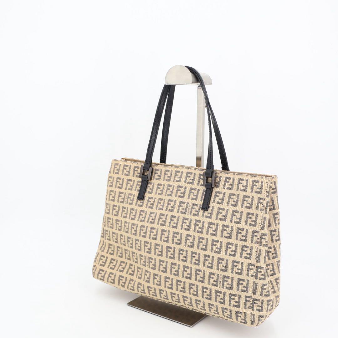 フェンディ Fendi ズッキーノ ズッカ柄 ハンドバッグ ミニトート トートバッグ