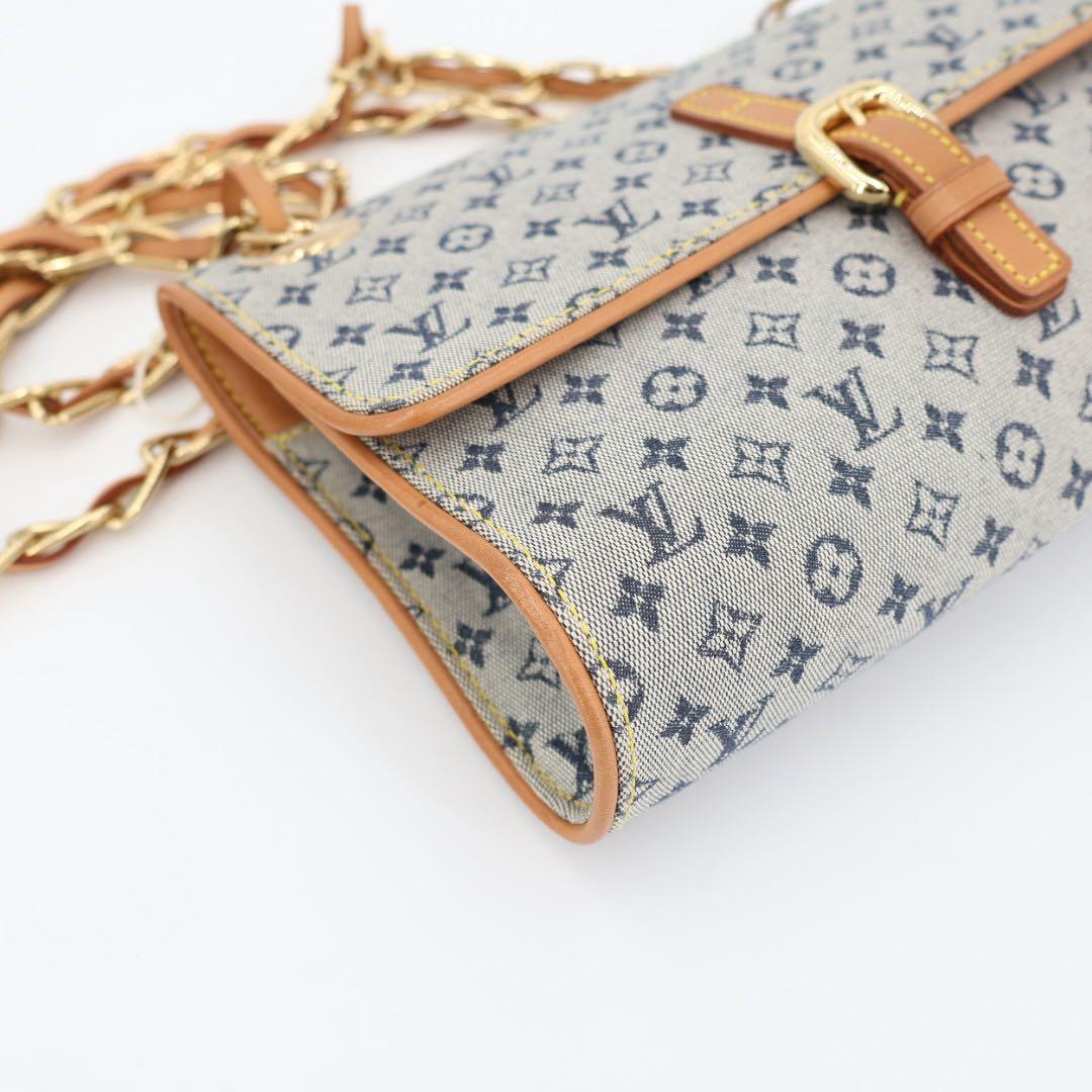 ルイヴィトン LOUIS VUITTON モノグラムミニ カミーユ チェーンバッグ ダブルチェーン ショルダーバッグ