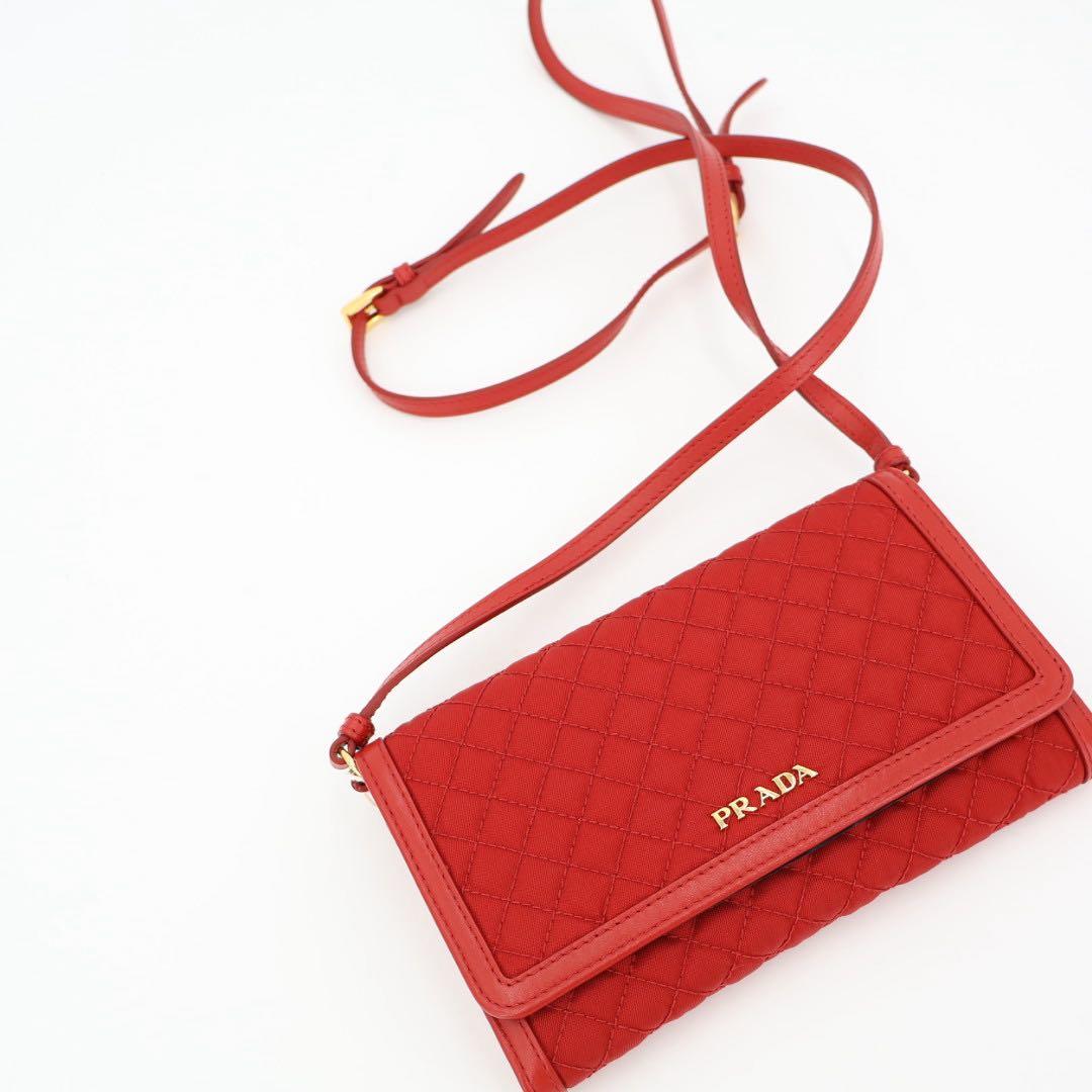 プラダ PRADA ショルダーウォレット