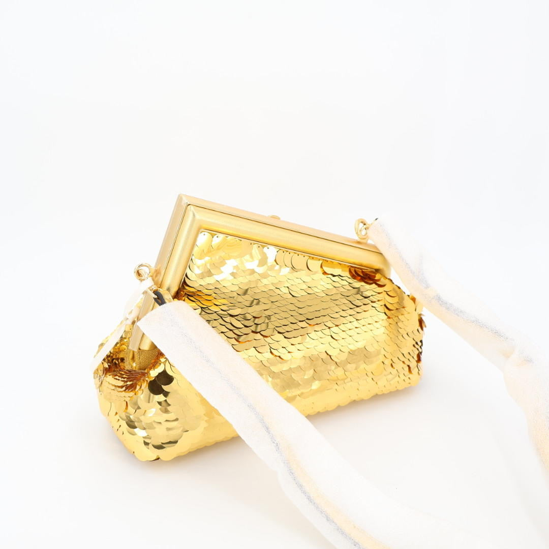 フェンディ Fendi スパンディ スモール バッグ & ハンドバッグ 美品