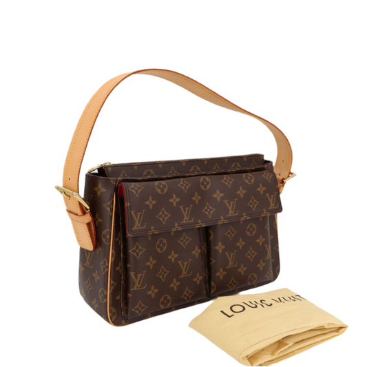 ルイヴィトン LOUIS VUITTON モノグラム ヴィバシテGM M51163 ショルダーバッグ