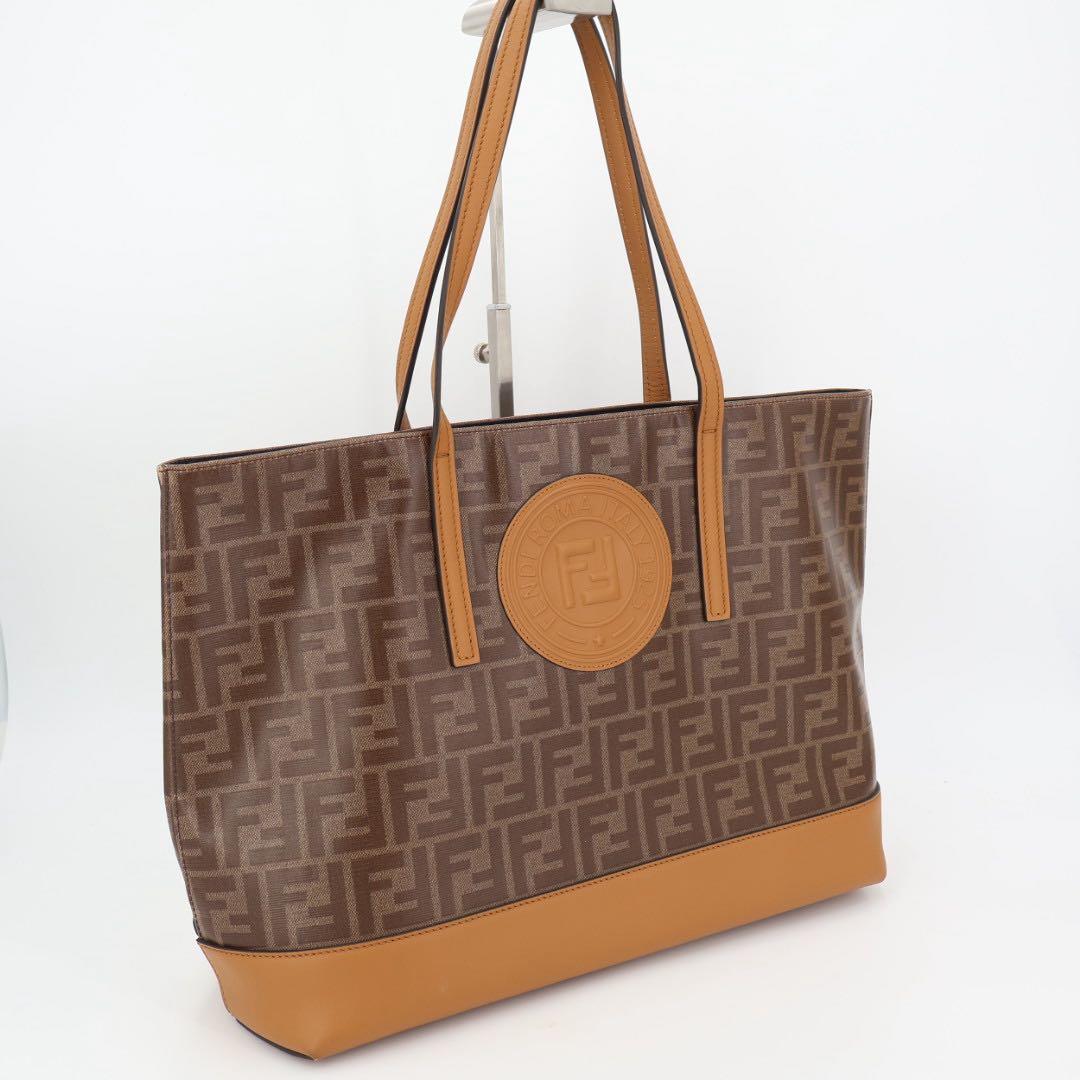 フェンディ FENDI トートバッグ ロゴ ショッピングバッグ FFロゴ トートバッグ