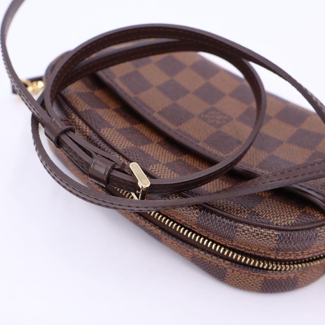 ルイ ヴィトン LOUIS VUITTON N51296 ポシェット イパネマ ダミエ エベヌ ショルダーバッグ ダミエキャンバス レディース