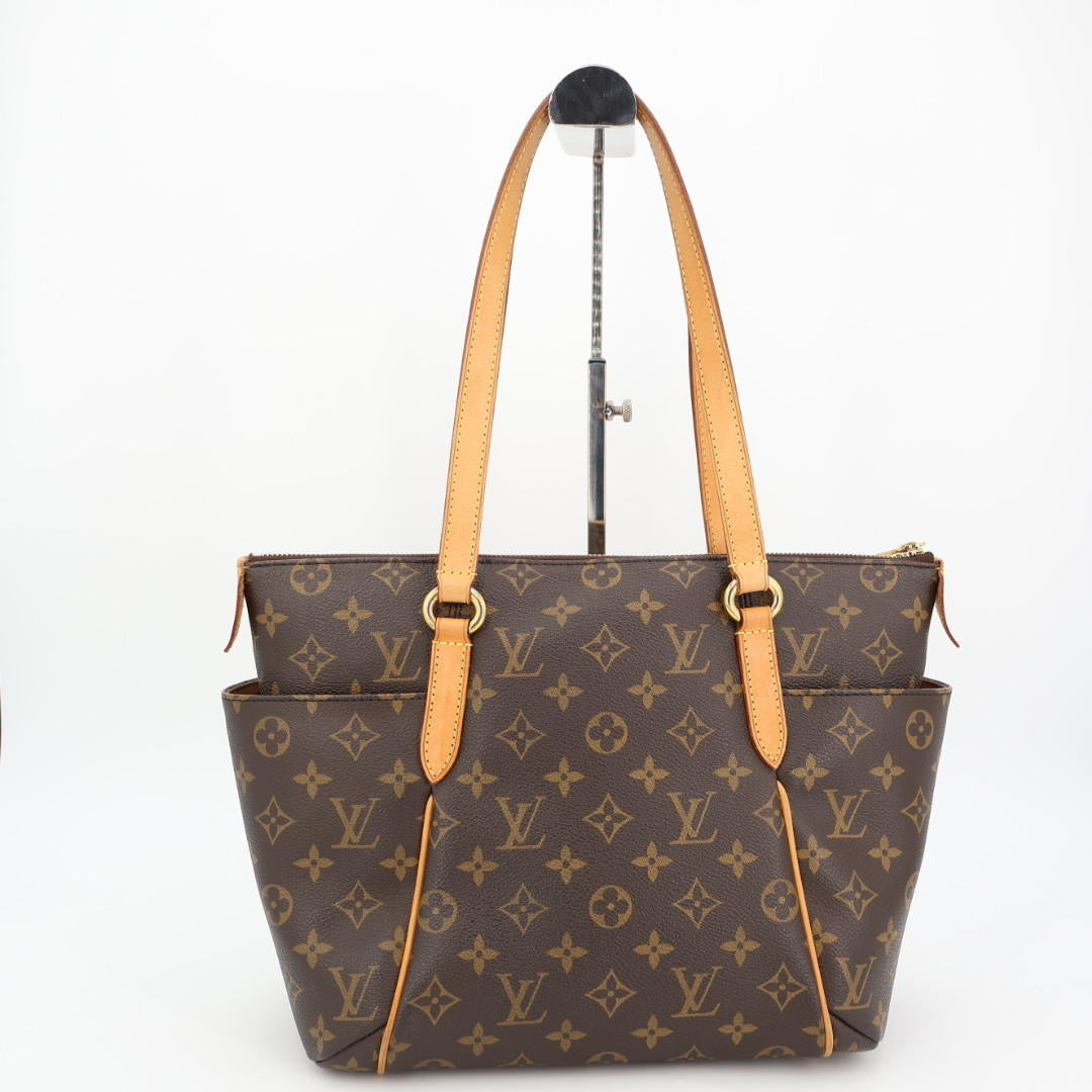 ルイ・ヴィトン LOUIS VUITTON モノグラム トータリーPM M41016 ブラウン PVC トートバッグ