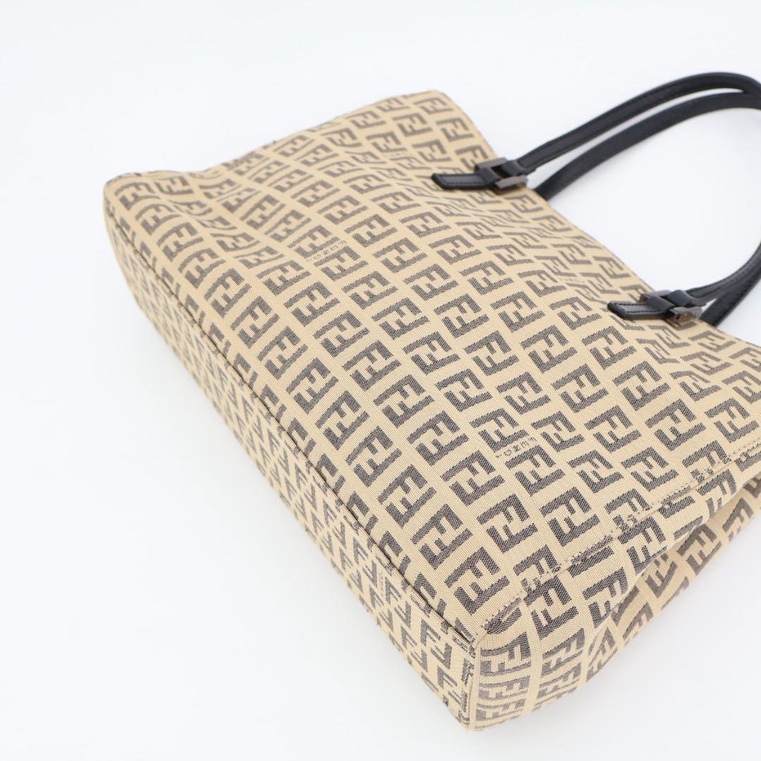 フェンディ Fendi ズッキーノ ズッカ柄 ハンドバッグ ミニトート トートバッグ