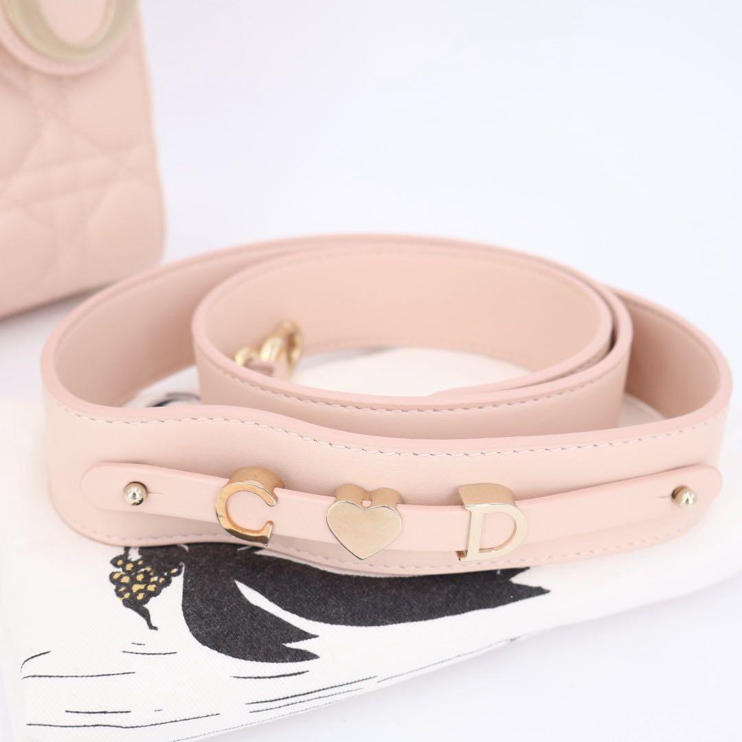 クリスチャンディオール Christian Dior カナージュ レディディオール ハンドバッグ 2WAY ショルダーバッグ 美品
