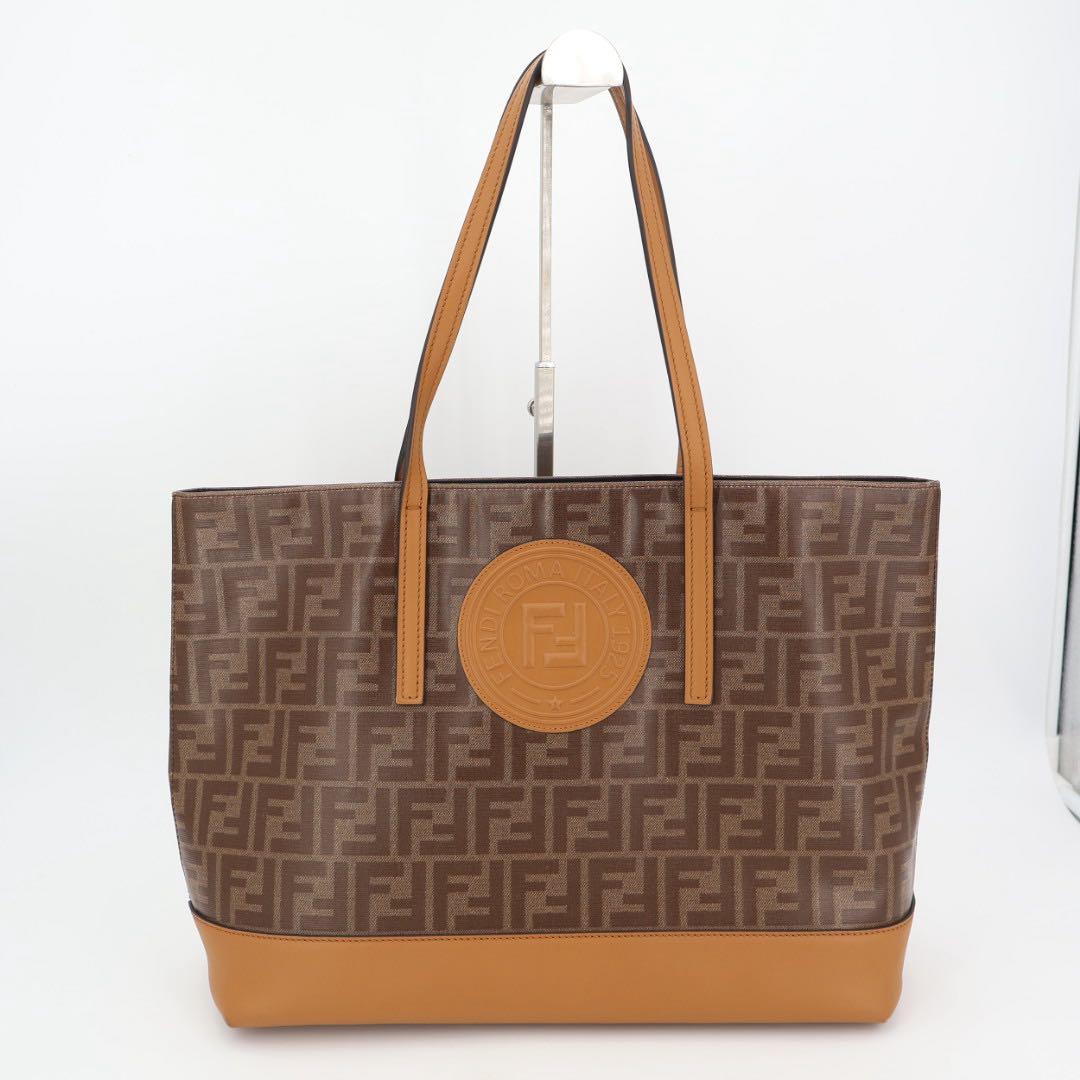 フェンディ FENDI トートバッグ ロゴ ショッピングバッグ FFロゴ トートバッグ