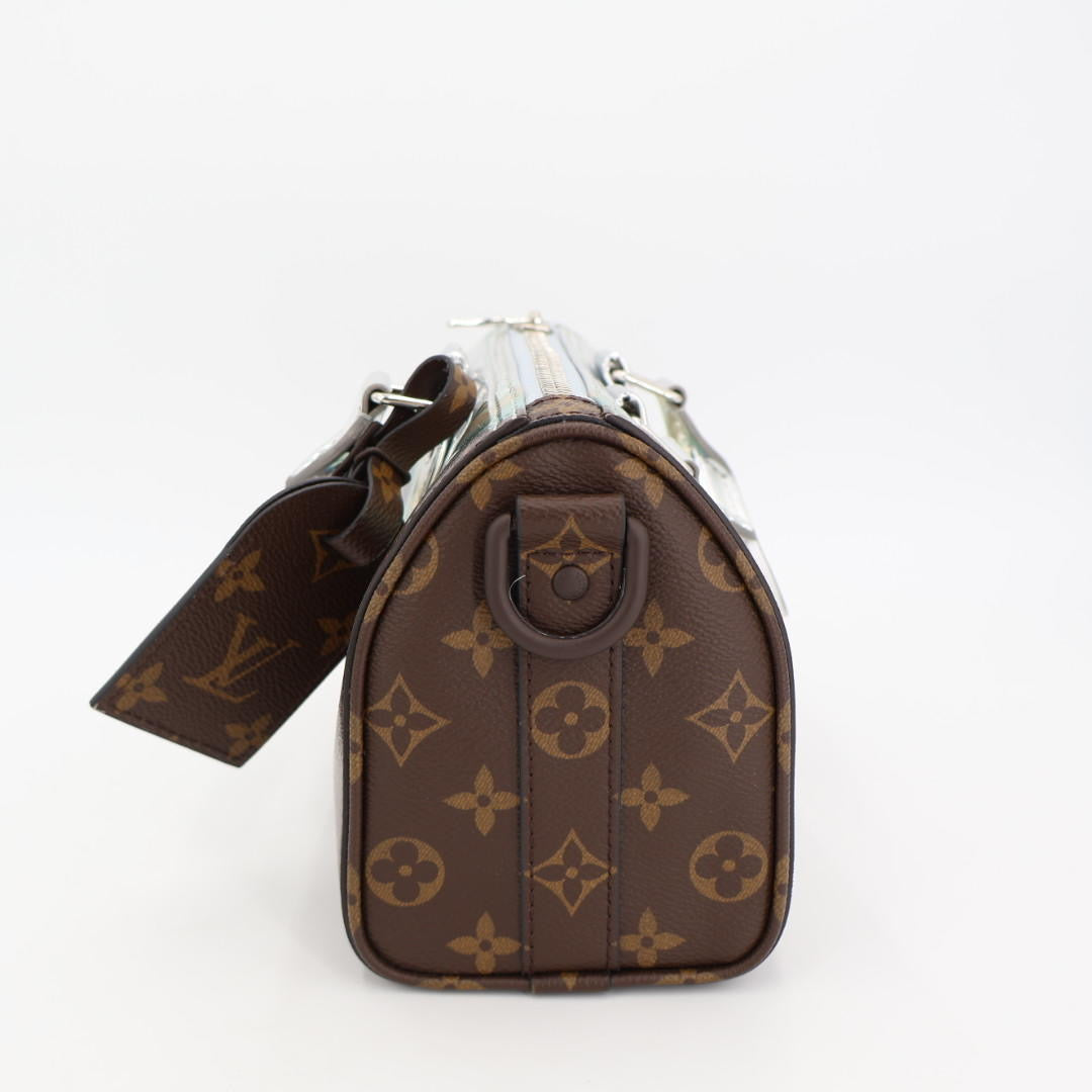 ヴィトン Louis Vuitton M23119 キーポル・バンドリエール25 モノグラム メタリック・ネビュラ 2WAYバッグ