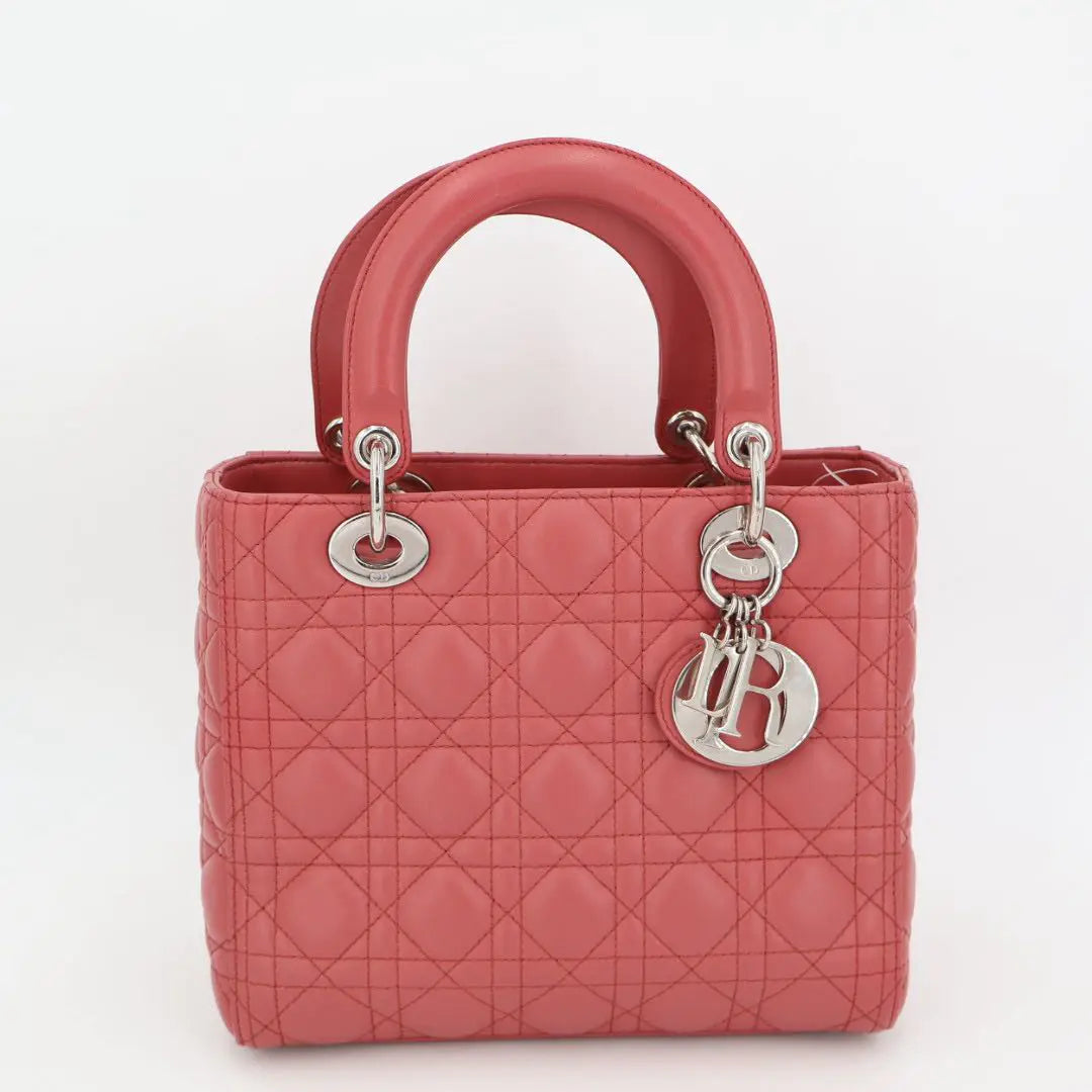 クリスチャンディオール Christian Dior レディディオール カナージュ ハンド ショルダーバッグ