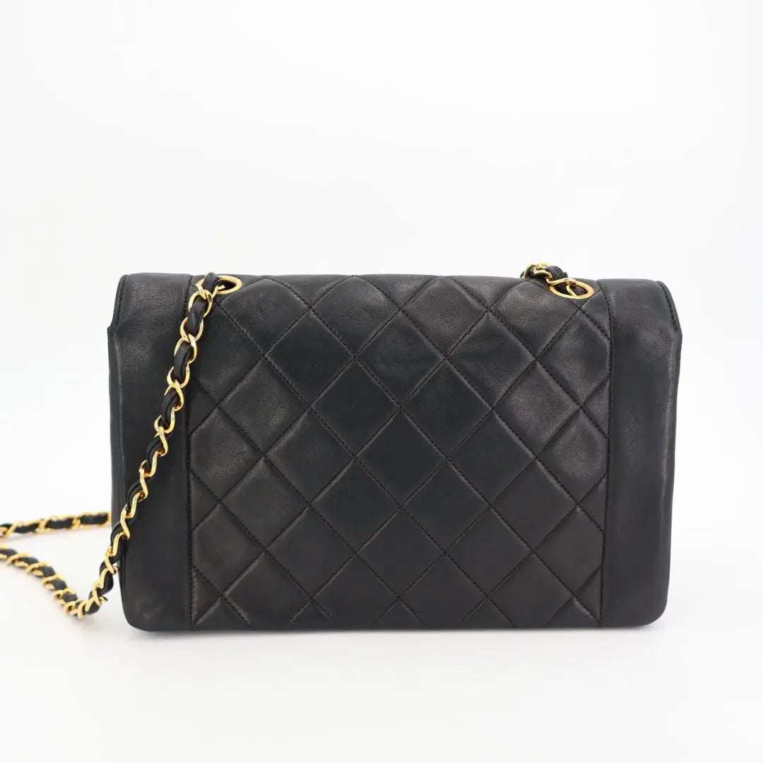 シャネル CHANEL マトラッセ シングルフラップ チェーン ショルダーバッグ ココマーク レザー ブラック レディース