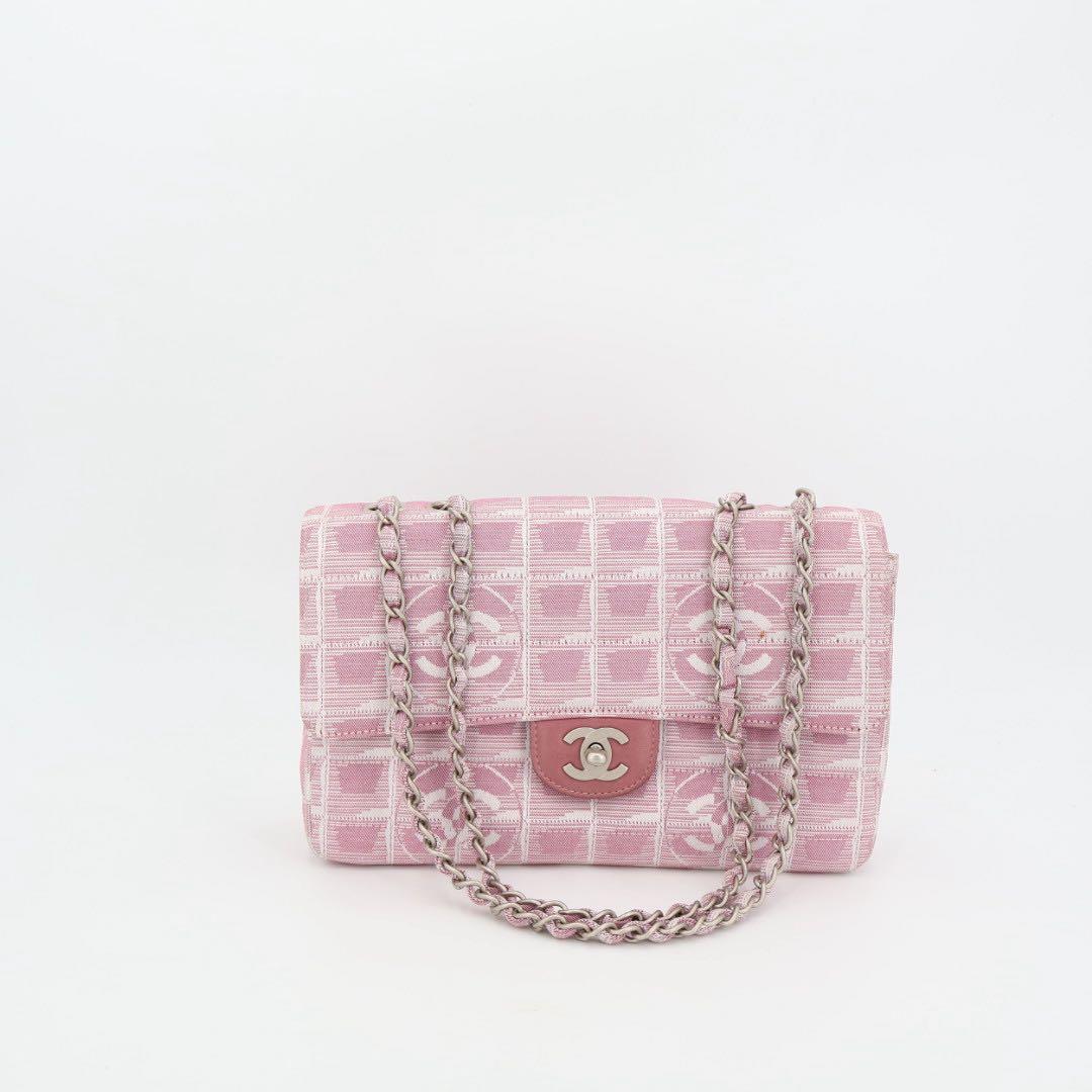 シャネル CHANEL Wチェーンショルダー ニュートラベルライン ショルダーバッグ