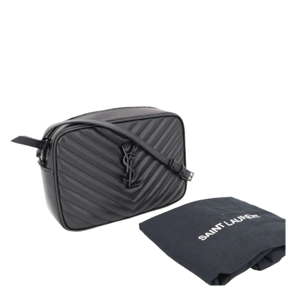 サンローラン SAINT LAURENT ブラックショルダーバッグ