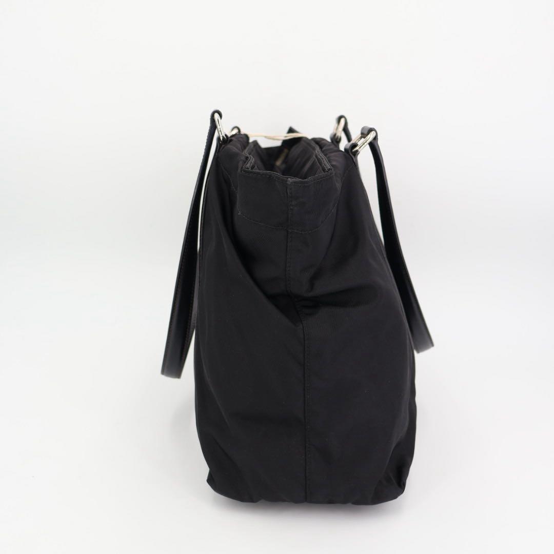 プラダ PRADA ハンドバッグ トートバッグ ブラック ナイロン レディース