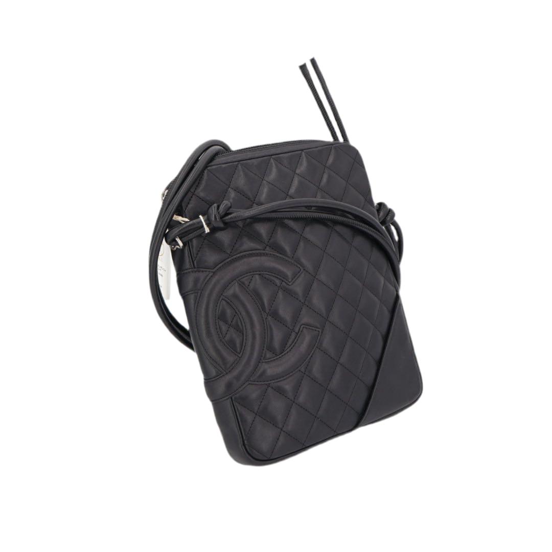 シャネル CHANEL カンボンライン スモールポシェットA 25177 レディース ショルダーバッグ