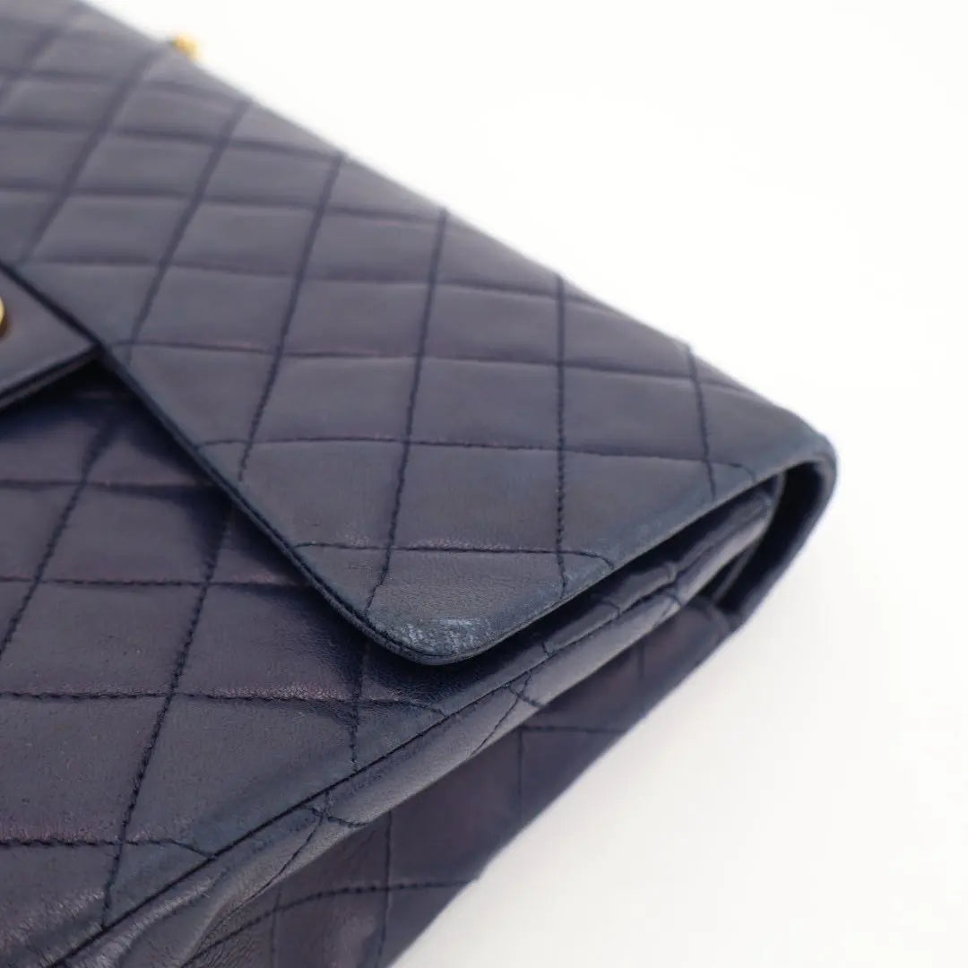 シャネル CHANEL　 マトラッセ25 ダブルフラップ ショルダーバッグ