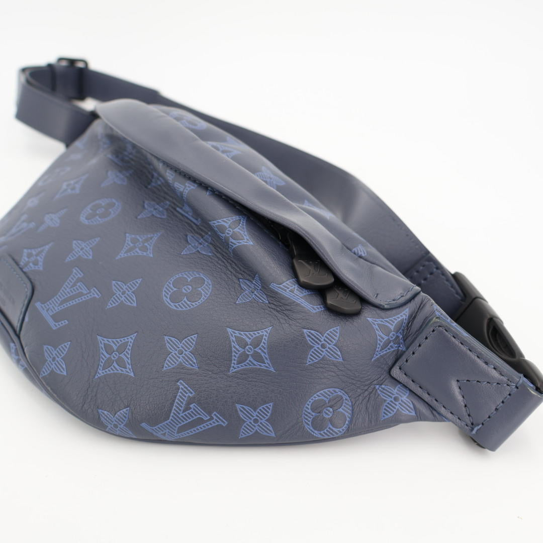 ルイヴィトン LOUIS VUITTON　バッグ メンズ モノグラムシャドウ ディスカバリー バムバッグ PM M45729