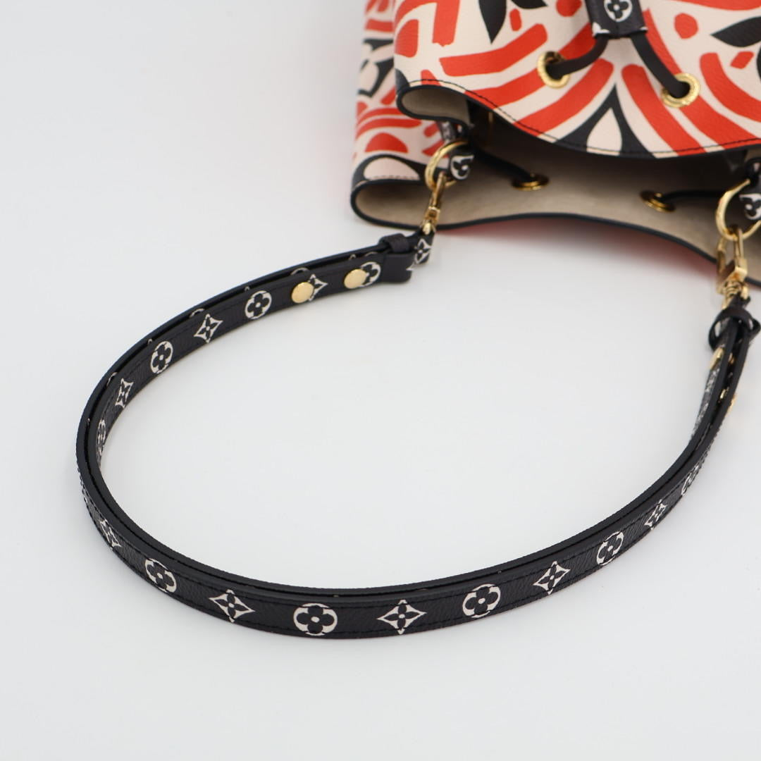ルイヴィトン【LOUIS VUITTON】M45362 ネオノエ クラフティ 幾何学模様 ドローストリング 2WAY 巾着型 LV NEO NOE