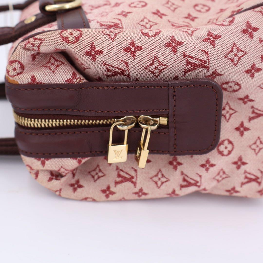 ルイヴィトン LOUIS VUITTON モノグラムミニ ジョセフィーヌPM ハンドバッグ ショルダーバッグ キャンバス レザー スリーズ M92314
