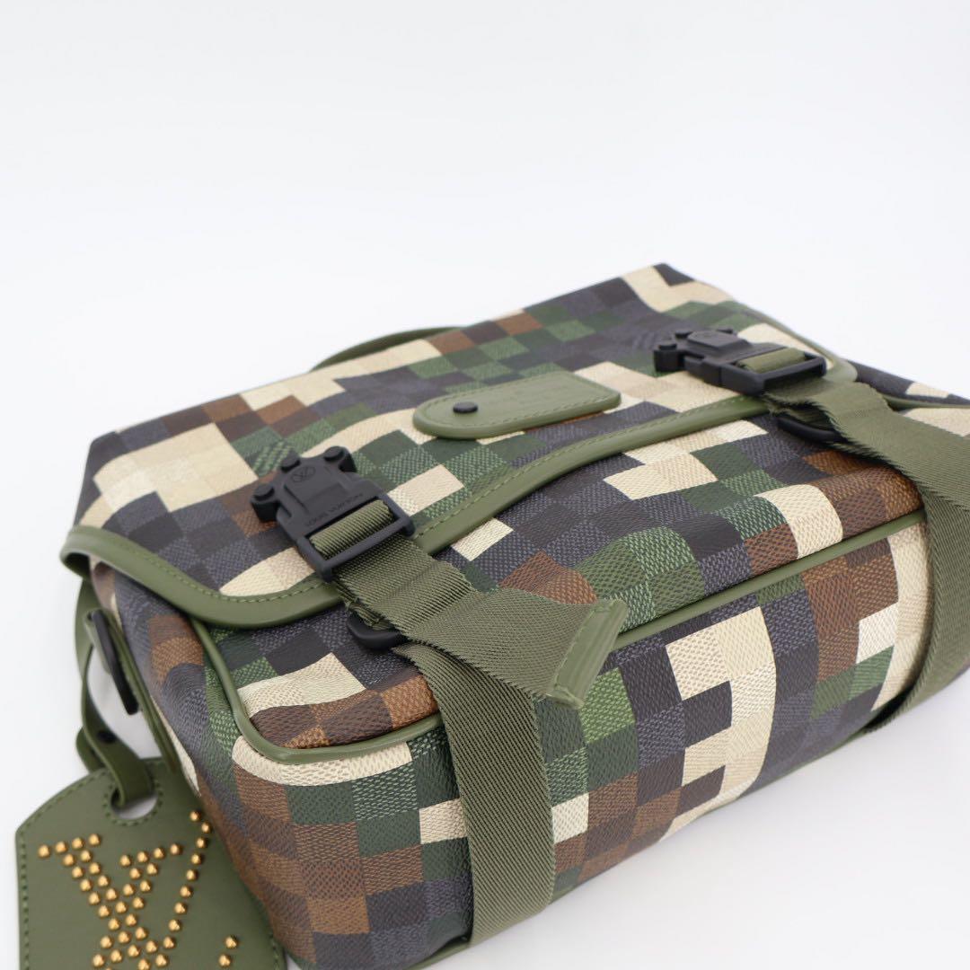 ルイ・ヴィトン LOUIS VUITTON ダモフラージュ キャンバス トレイル メッセンジャー M24449