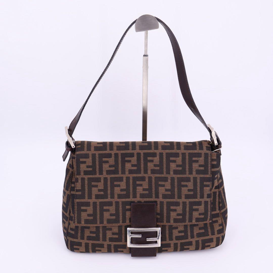 フェンディ FENDI ズッカ柄 マンマバケット セミショルダーバッグ