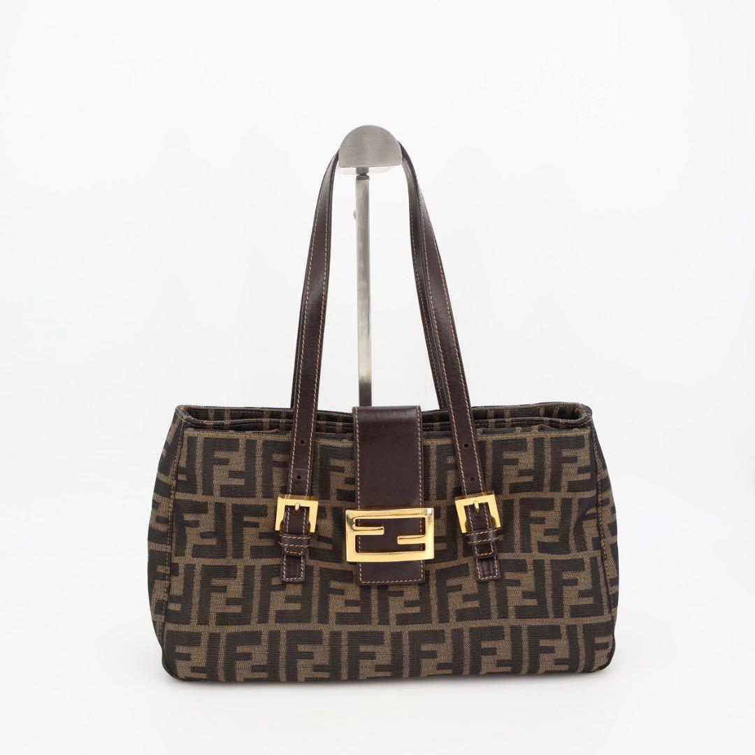 フェンディ Fendi ズッカ柄 ハンドバッグ