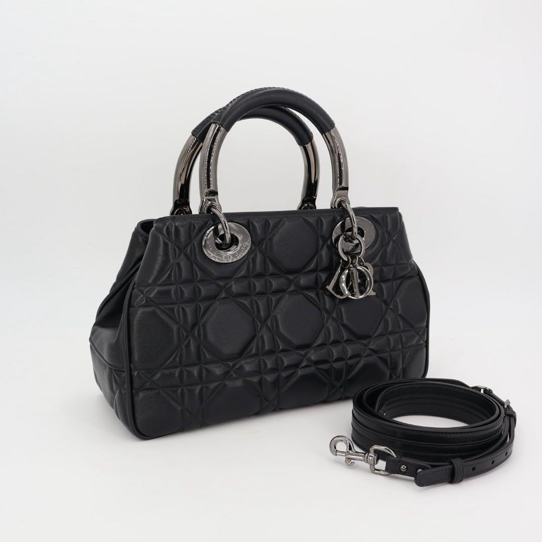 ディオール Dior レディ 95.22 カナージュ ハンドバッグ バッグ