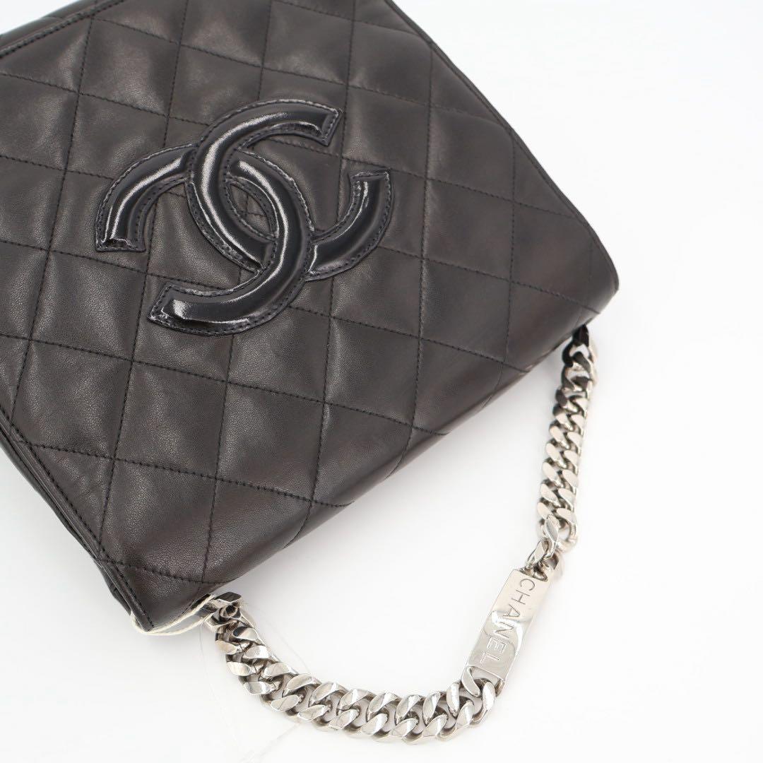 シャネル CHANEL ココマーク マトラッセ ハンドバッグ