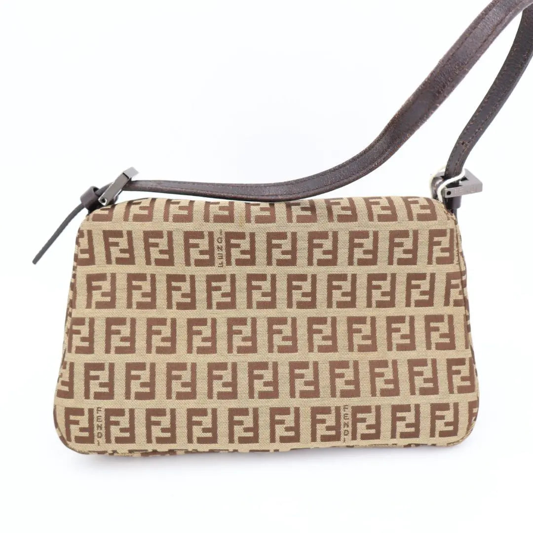 フェンディ FENDI ズッキーノ柄 ミニマンマバケットバッグ レディース セミショルダーバッグ