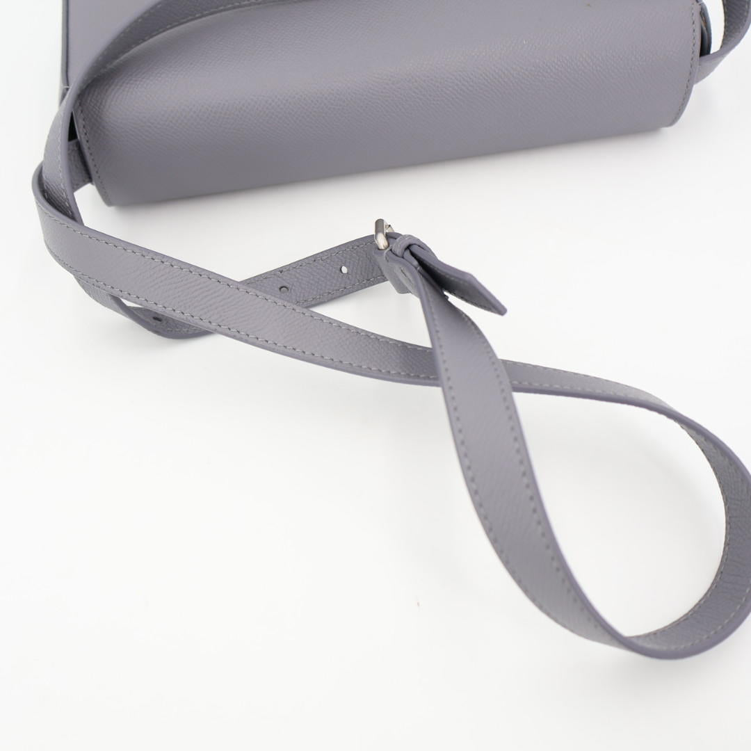 バレンシアガ BALENCIAGA ヴィル デイバッグ ショルダーバッグ レザー グレー 542207