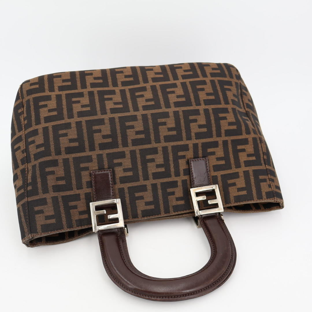 フェンディFENDI ハンドバッグ ズッカ柄 レディース 中古