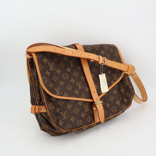 ルイヴィトン LOUIS VUITTON モノグラム ソミュール35 斜め掛け ショルダーバッグ