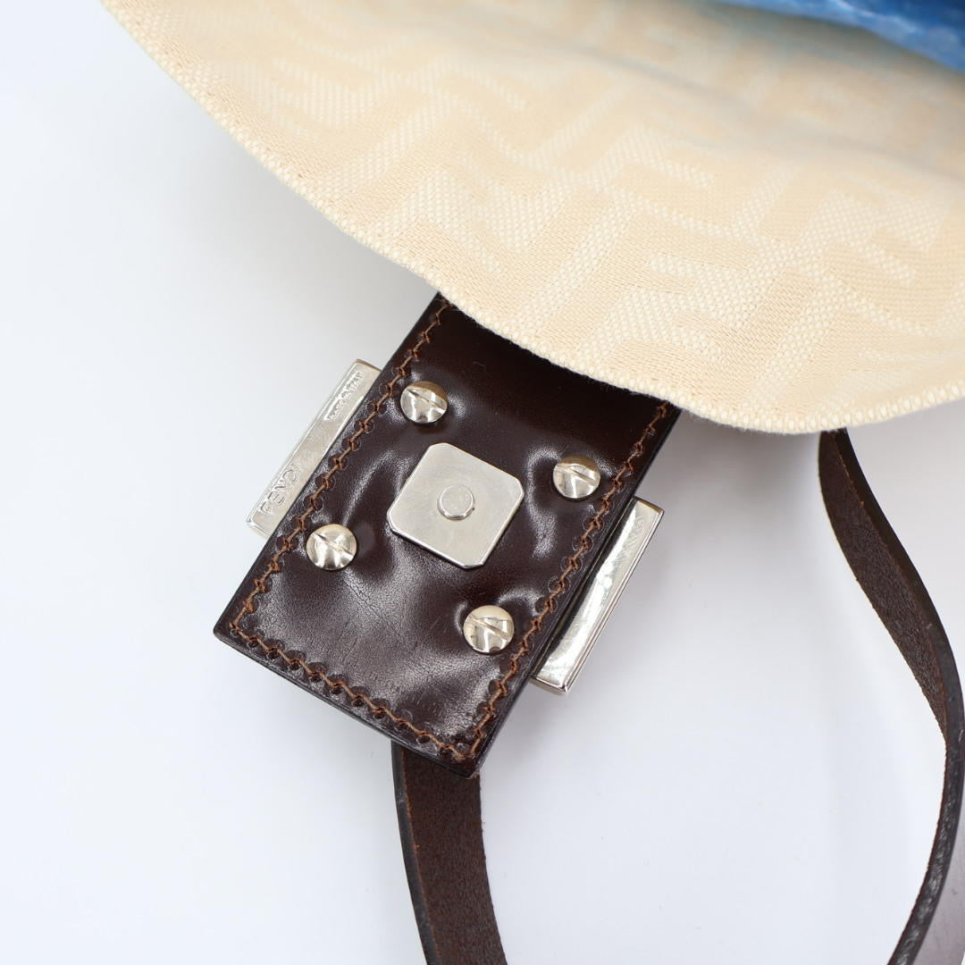 フェンディ FENDI ズッカ マンマバケット ワンショルダーバッグ ハンドバッグ