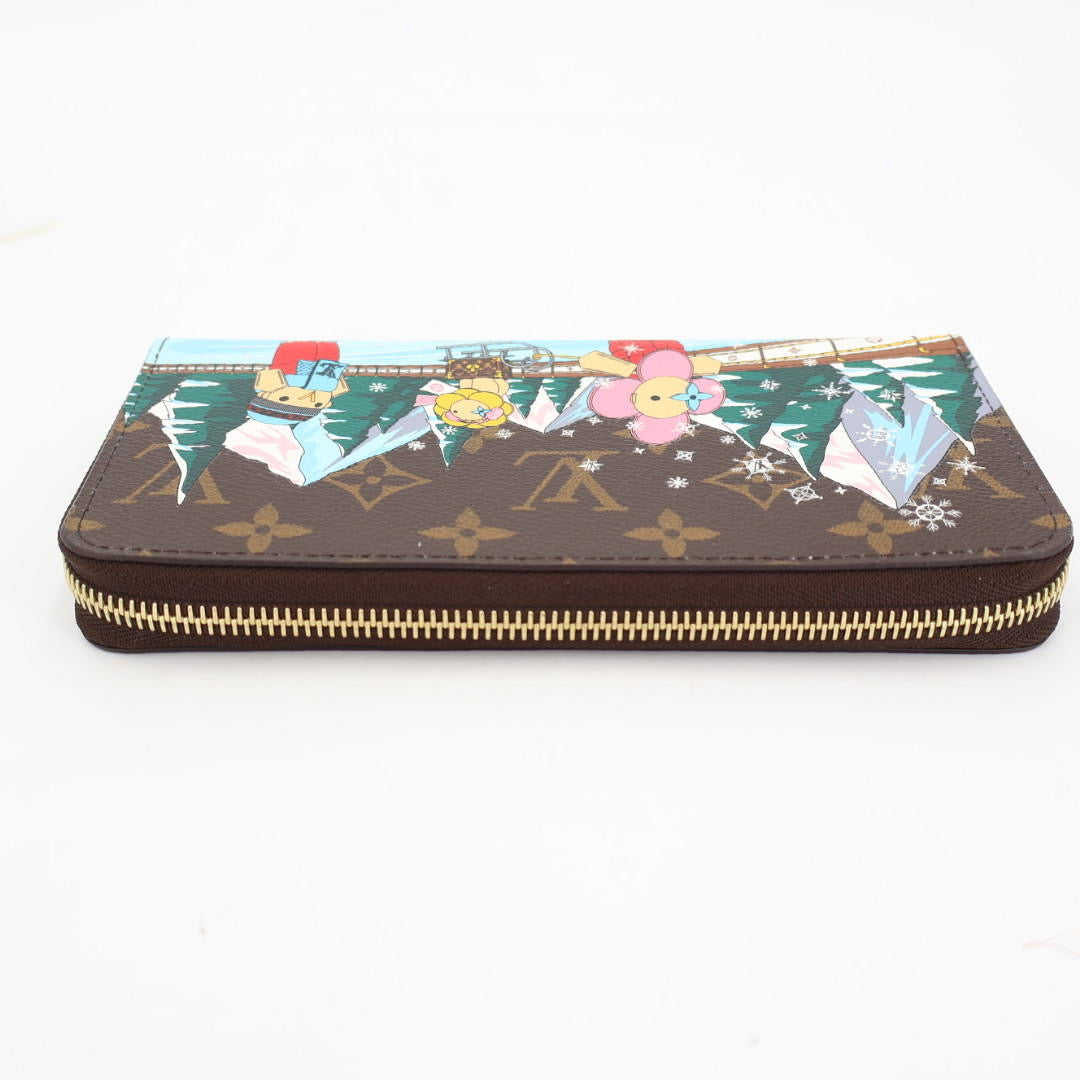 ルイ・ヴィトン LOUIS VUITTON ジッピー ウォレット ヴィヴィエンヌ 長財布 M82614