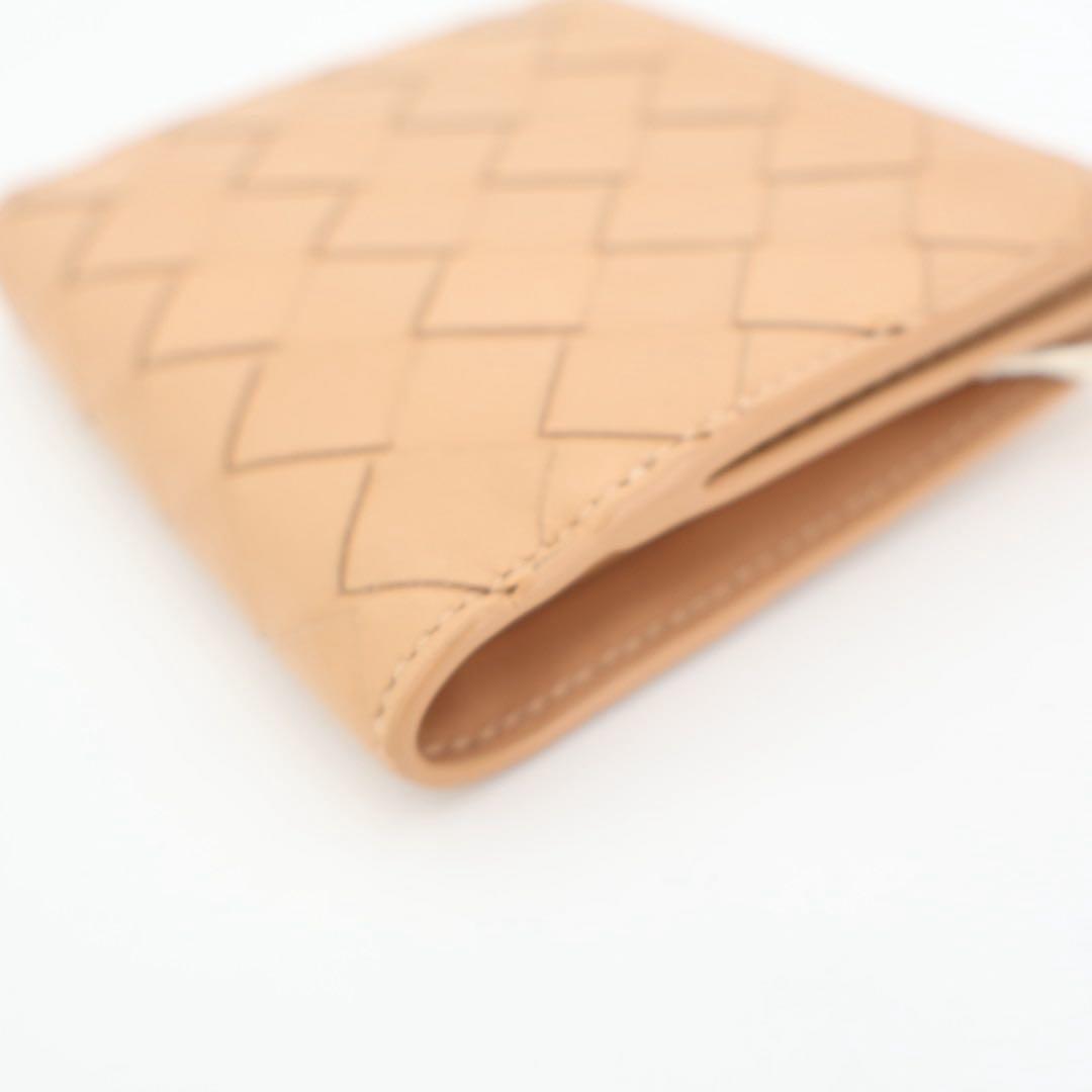 ボッテガ·ヴェネタBOTTEGA VENETA スモール 二つ折りファスナーウォレット