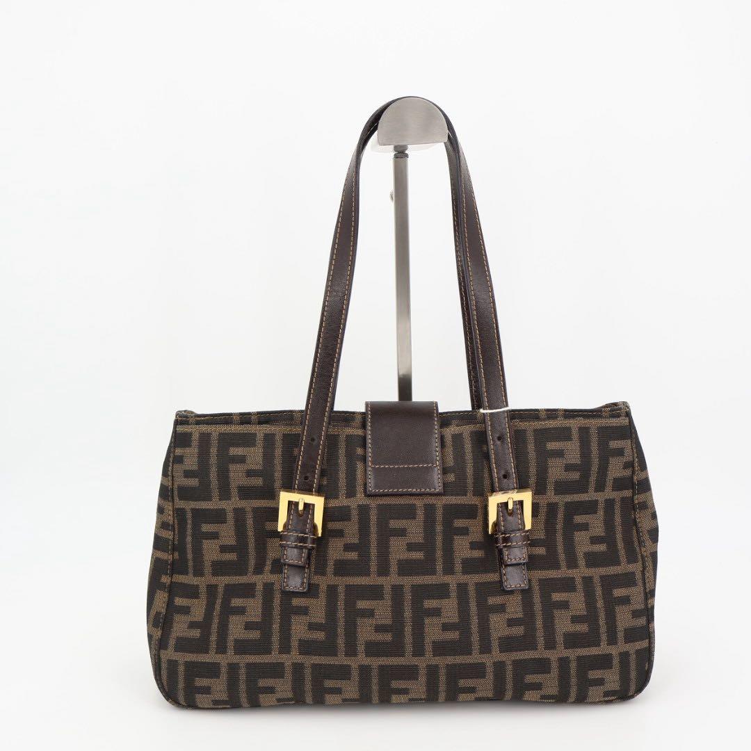 フェンディ Fendi ズッカ柄 ハンドバッグ