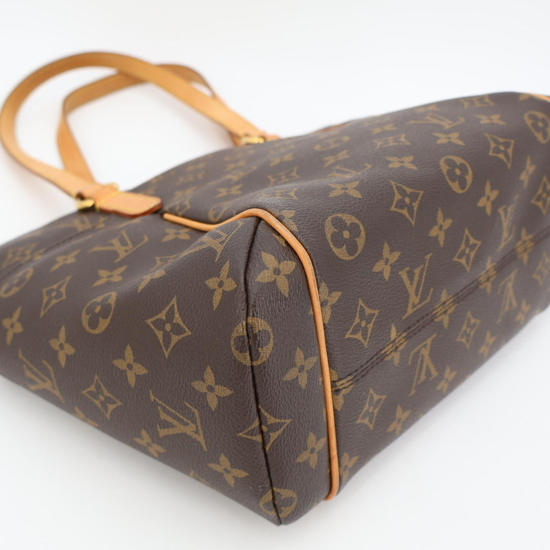 ルイ・ヴィトン LOUIS VUITTON モノグラム トータリーPM M41016 ブラウン PVC トートバッグ