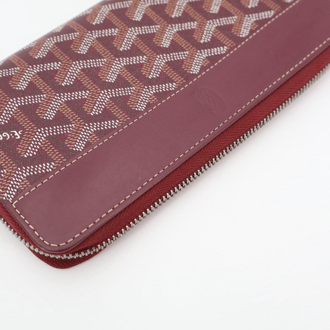 ゴヤール GOYARD MATIGNON APM ZIP GM メンズ,レディース レザー コーティングキャンバス 長財布