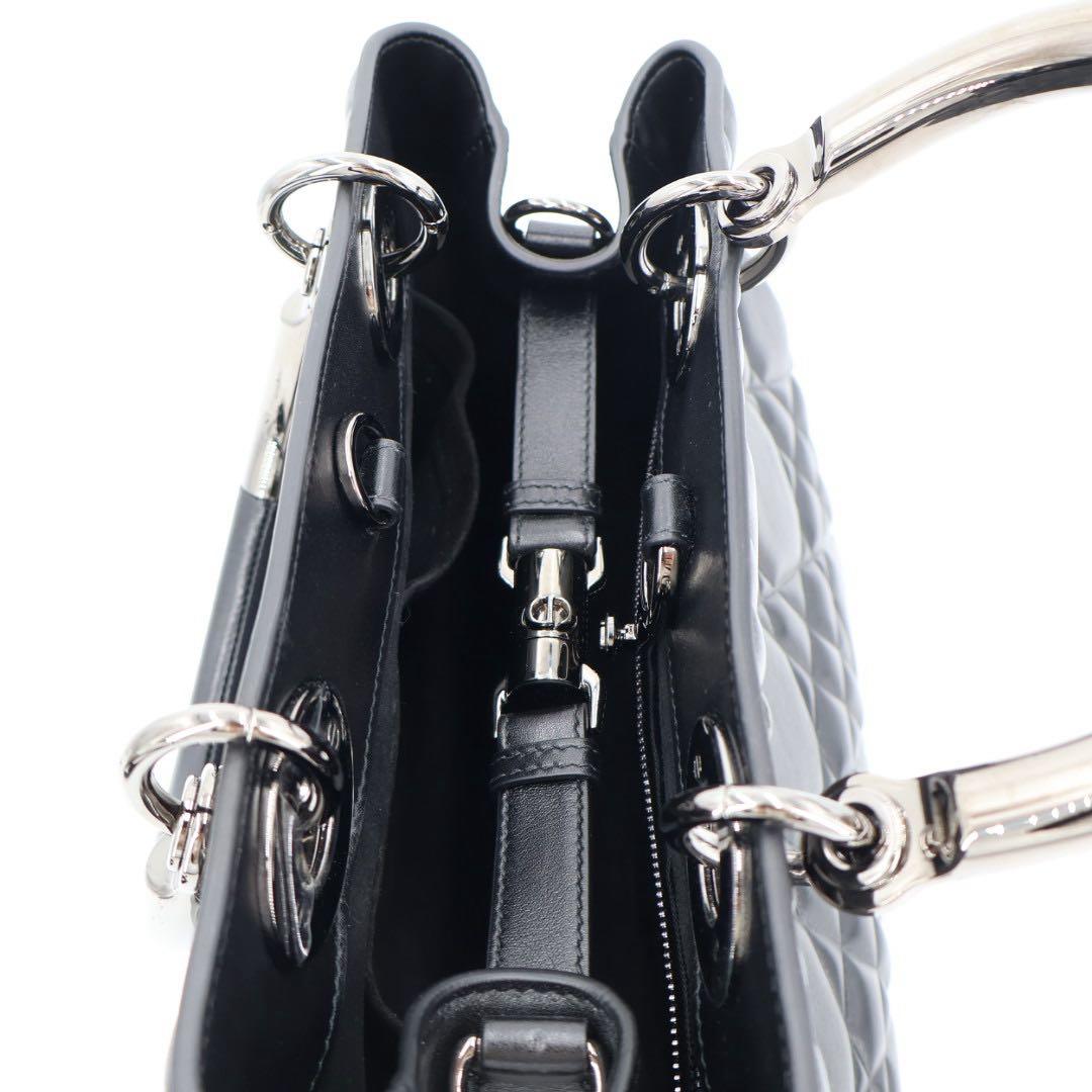 ディオール Dior レディ 95.22 カナージュ ハンドバッグ バッグ