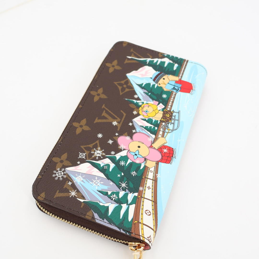 ルイ・ヴィトン LOUIS VUITTON ジッピー ウォレット ヴィヴィエンヌ 長財布 M82614