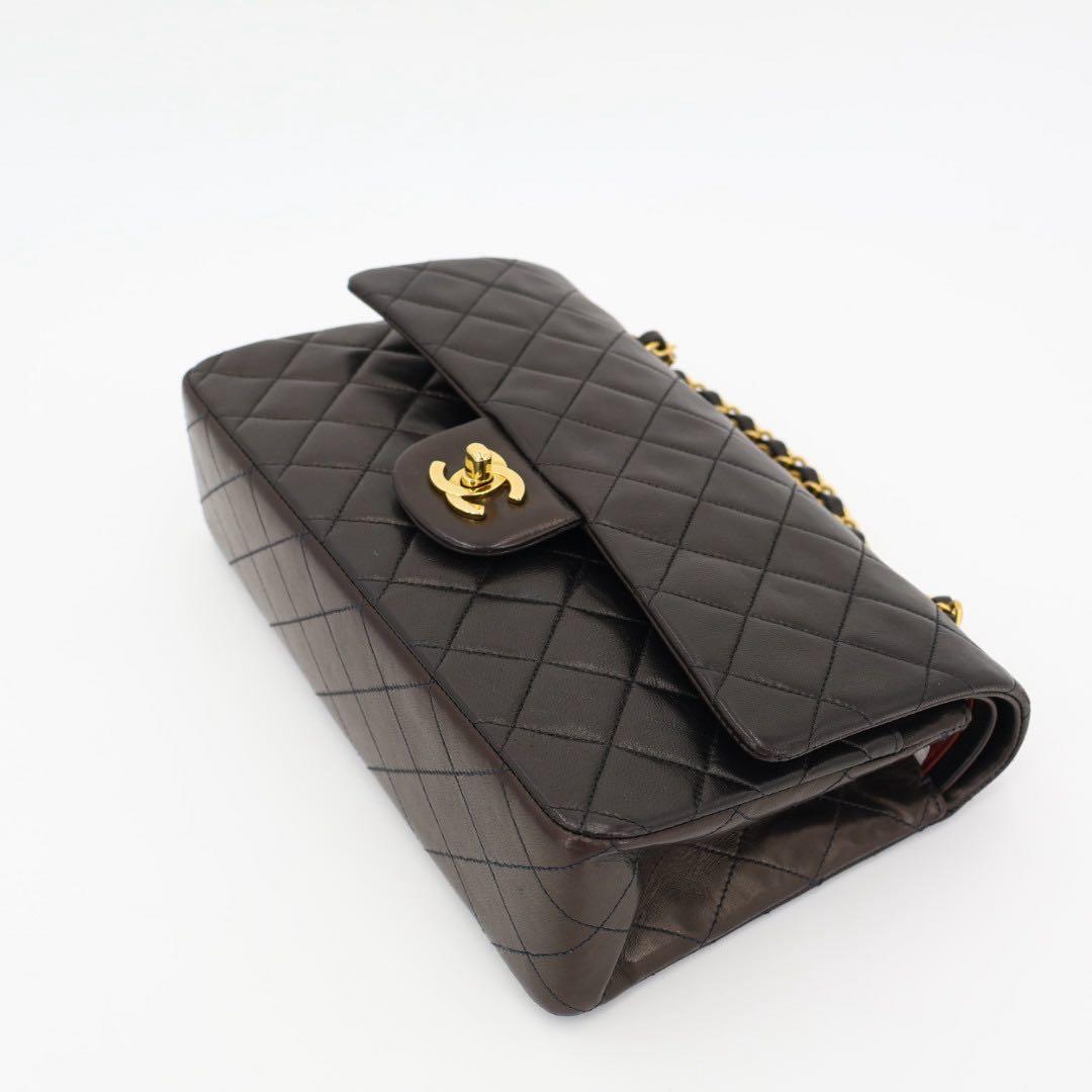 シャネル CHANEL マトラッセ ダブルフラップチェーンショルダー ショルダーバッグ