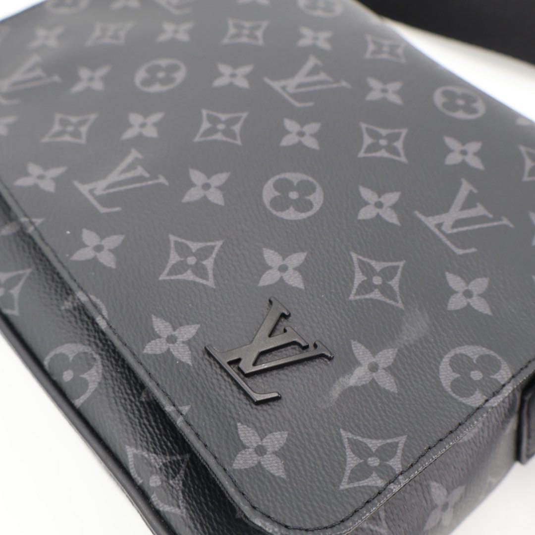 ルイヴィトン LOUIS VUITTON モノグラム エクリプス ディストリクトPM NM メンズ・ショル