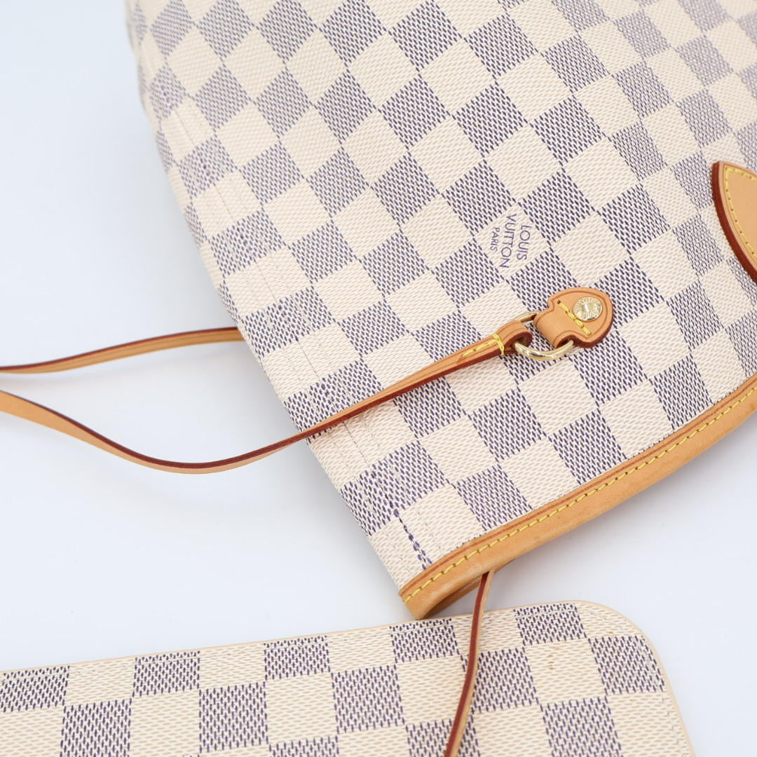 ルイ・ヴィトン LOUIS VUITTON ネヴァーフルMM ダミエアズール トートバッグ
