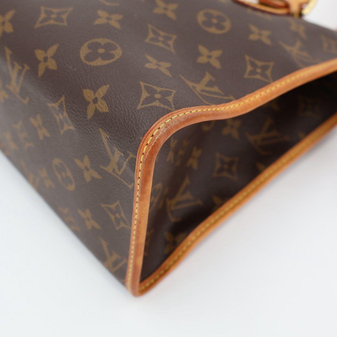 ルイ・ヴィトン LOUIS VUITTON モノグラム ポパンクール オ ワンショルダー トートバッグ M40007 ブラウン PVC ショルダーバッグ