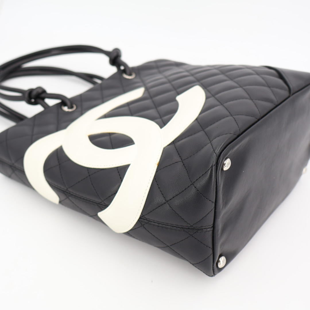 シャネル CHANEL カンボンライン ミディアム トートバッグ