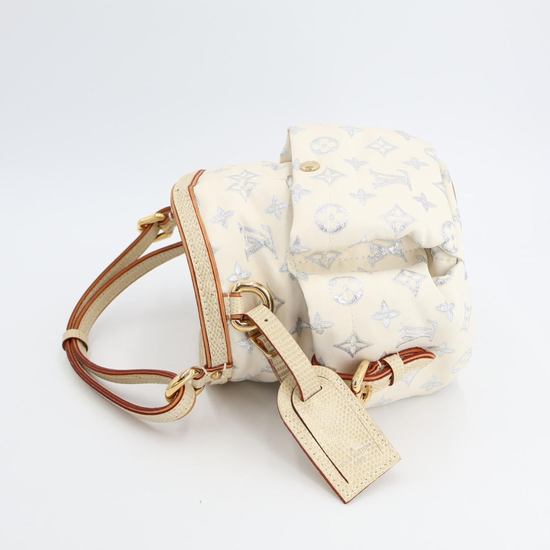 LOUIS VUITTON ルイヴィトン M95034 モノグラム・パステルグリッター ソーPM バケツ型 肩掛け ハンドバッグ ショルダーバッグ