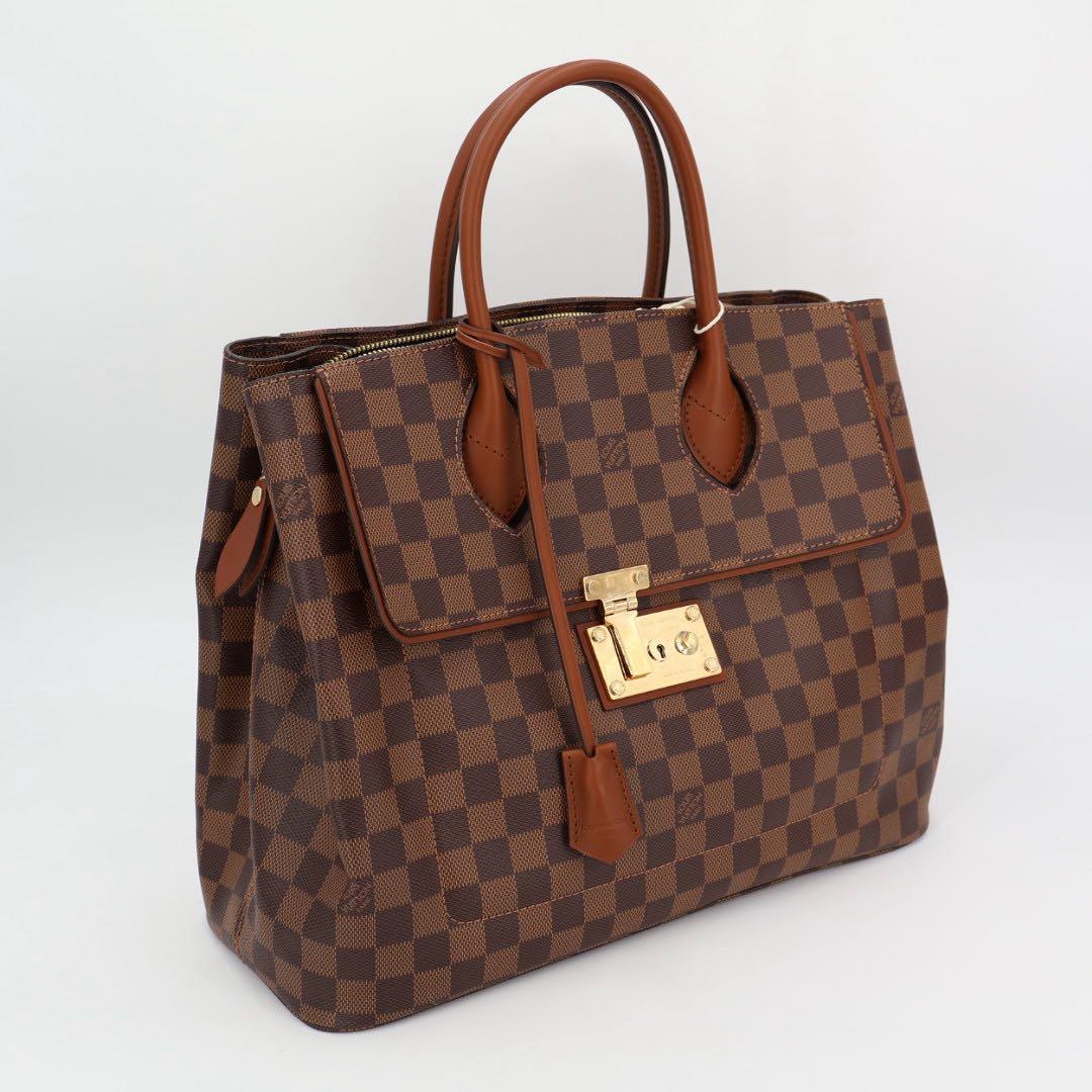 ルイ ヴィトン LOUIS VUITTON アスコットダミエエべヌ トートバッグハンドバッグ　N41273